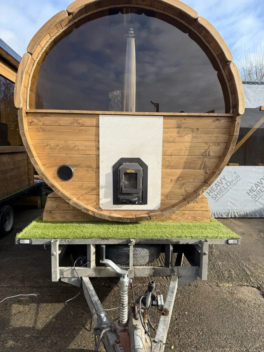 Mobile Barrel Sauna - Image 3