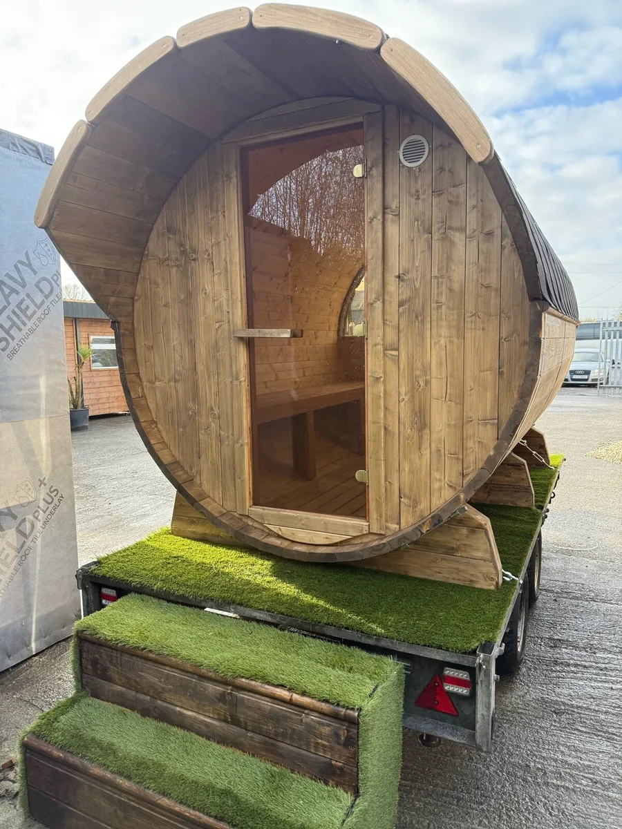 Mobile Barrel Sauna - Image 4
