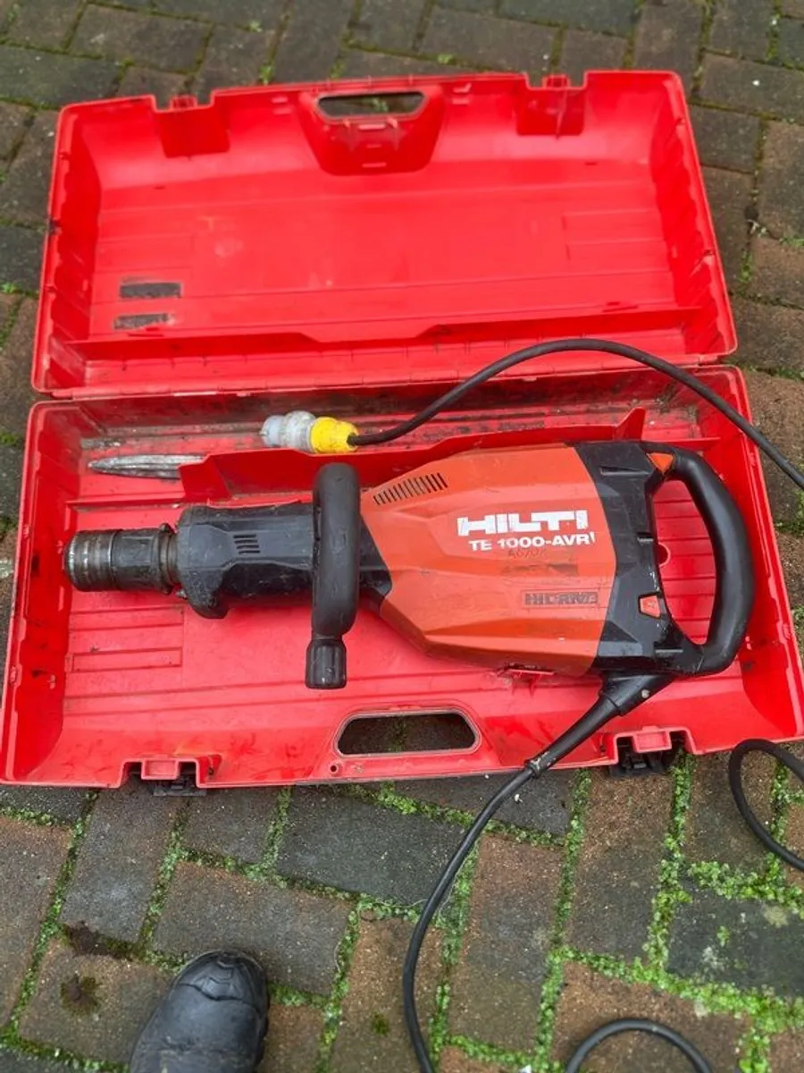 HILTI  TE 1000 rock breaker - Image 3