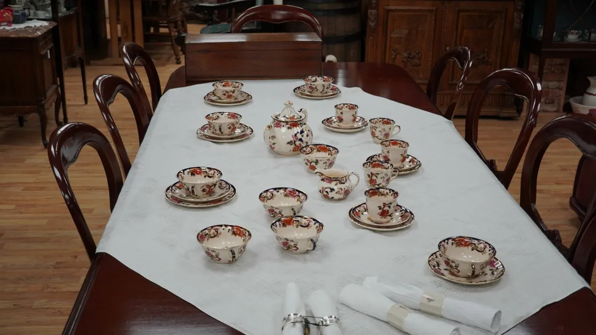 Lot of Mason’s “Mandalay” Ironstone China - Image 1