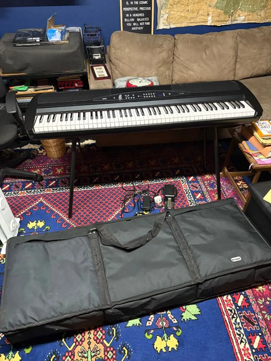 Korg Keyboard Piano SP-280 BK - Image 1