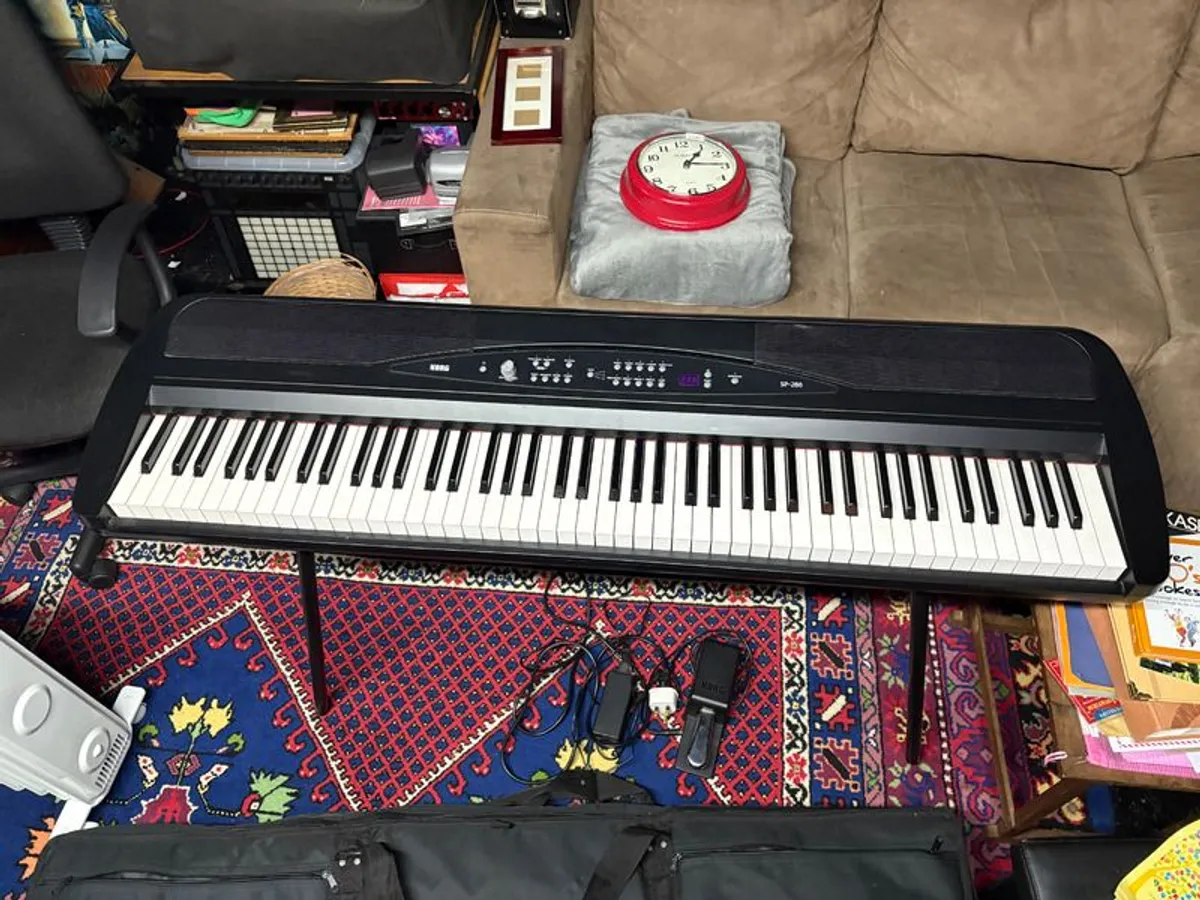 Korg Keyboard Piano SP-280 BK - Image 3