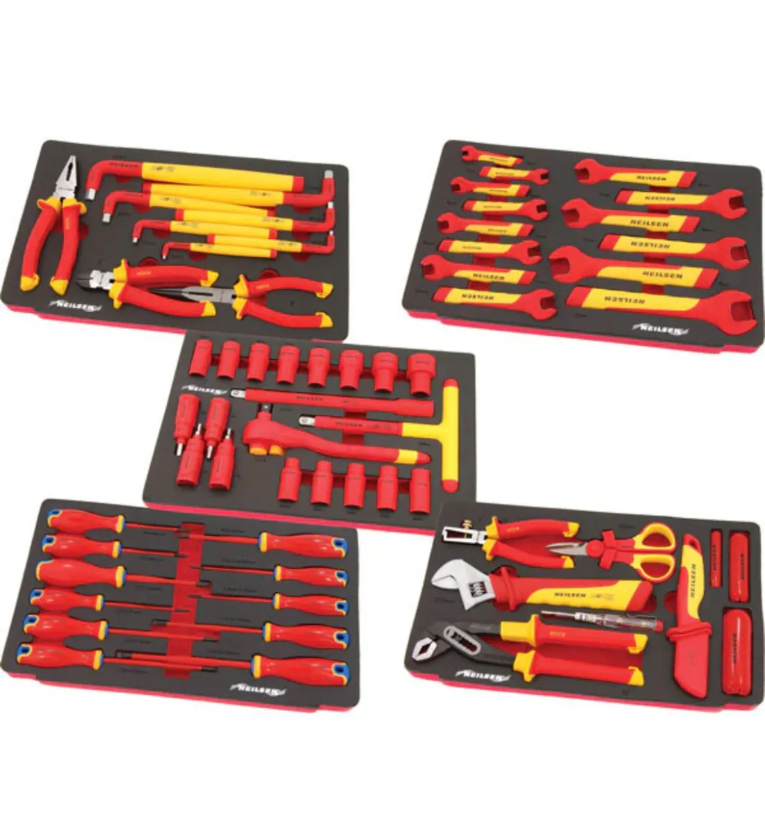 VDE TOOLS WITH 4 DRAWER TOOL BOX - Image 2