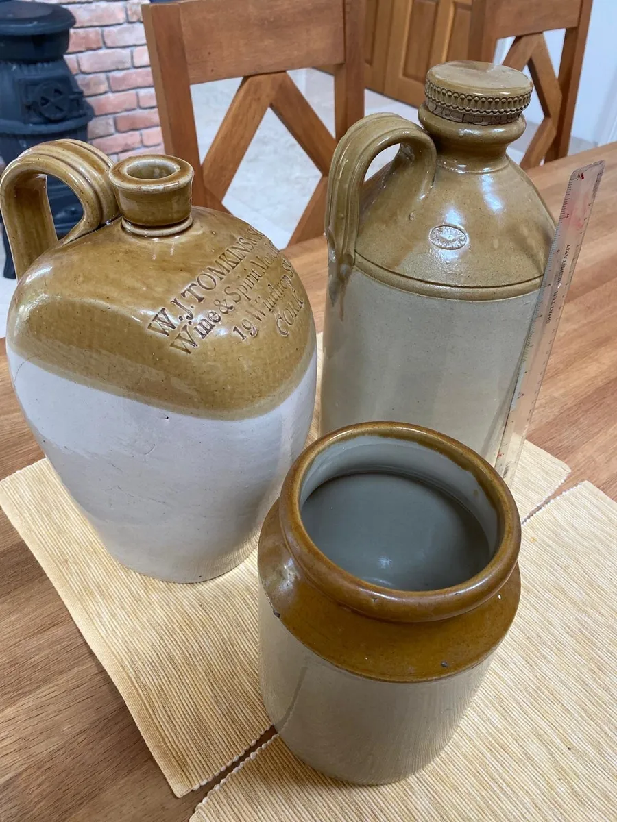 Antique Flagon Stoneware - Image 4