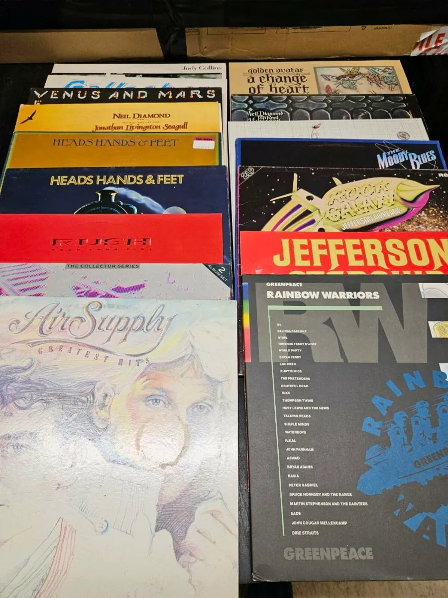 70's/80s rock vinyl - Image 1