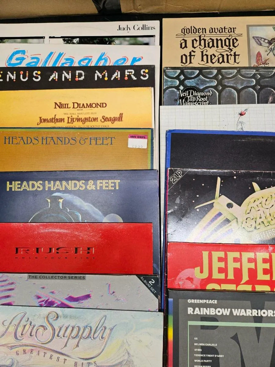 70's/80s rock vinyl - Image 2