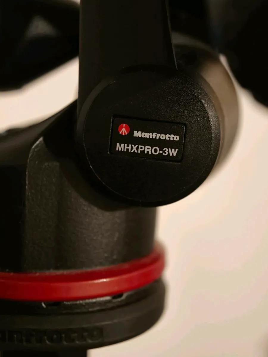 Manfrotto Professional Tripod with 3-Way Head - Image 1