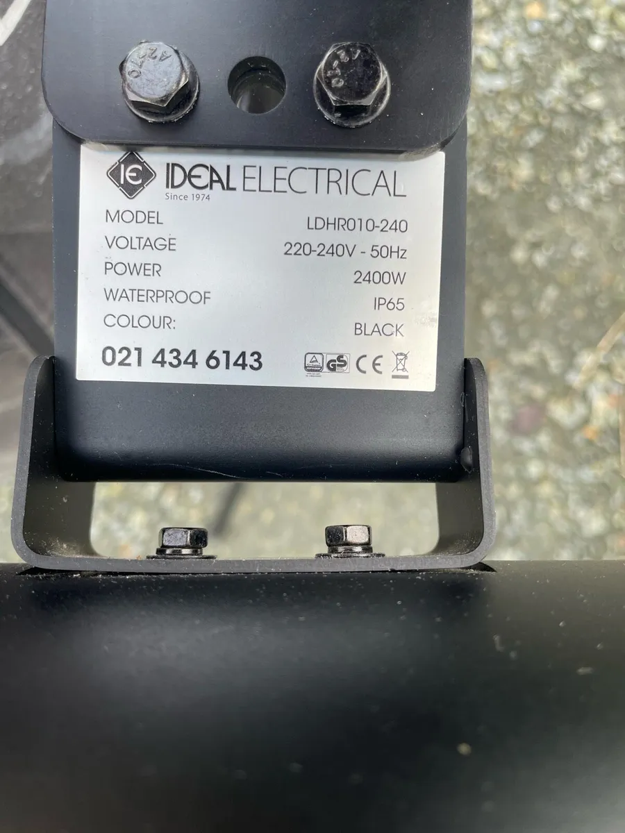 Patio/shed heater 2400w - Image 2