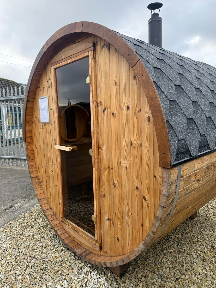 Barrel Sauna Thermo Wood - Image 2