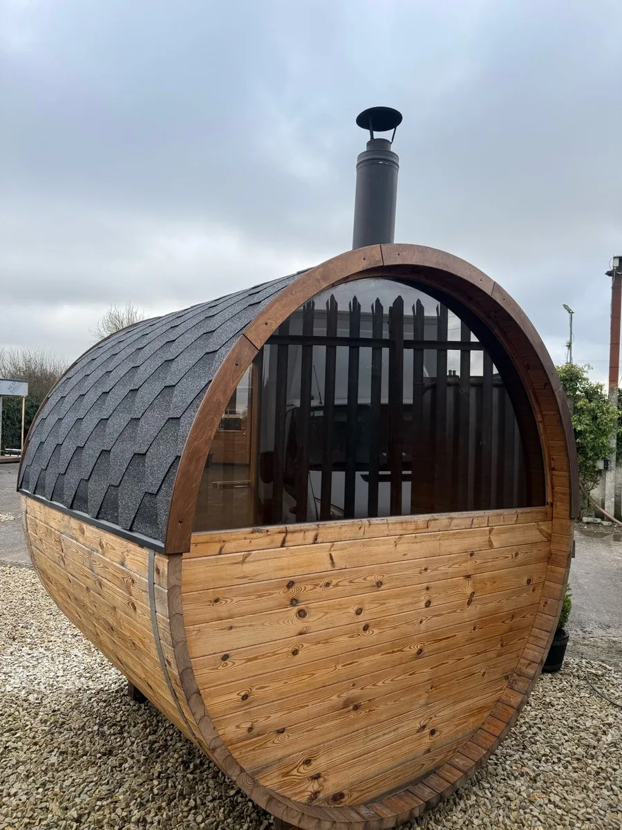 Barrel Sauna Thermo Wood - Image 3