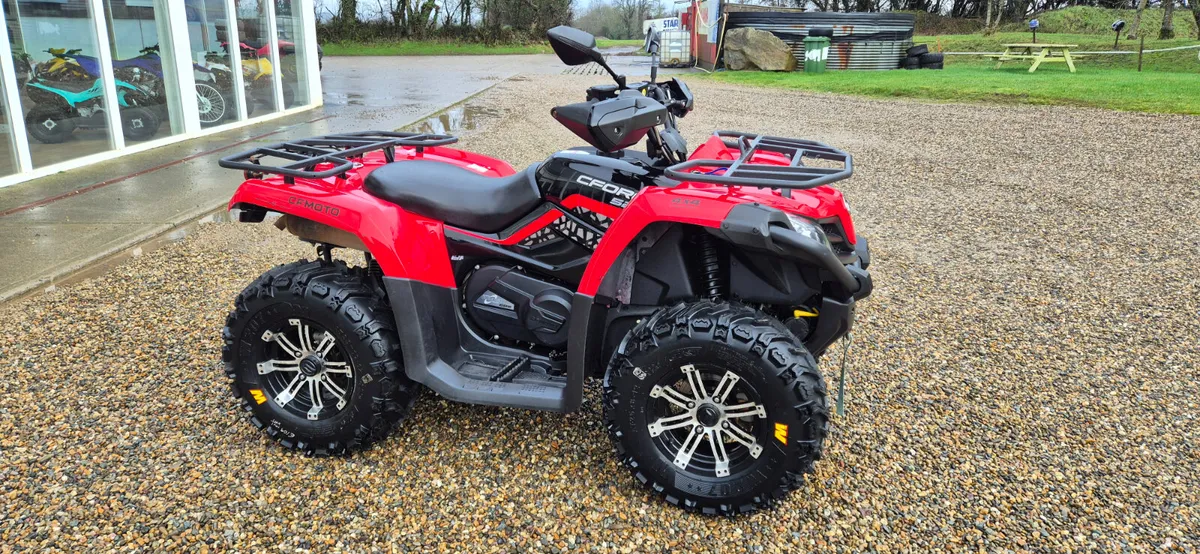 LOW HOURS 2022 CFMOTO CFORCE 520 - Image 4