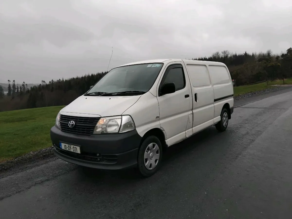 2010 Toyota hiace 1 full year test and tax - Image 1