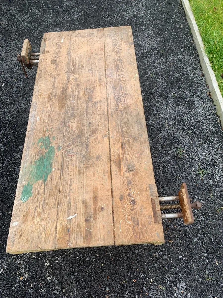 Second school Woodwork bench - Image 2