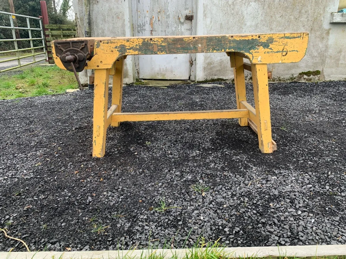 Second school Woodwork bench - Image 3