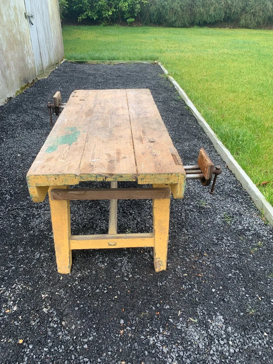 Second school Woodwork bench - Image 4