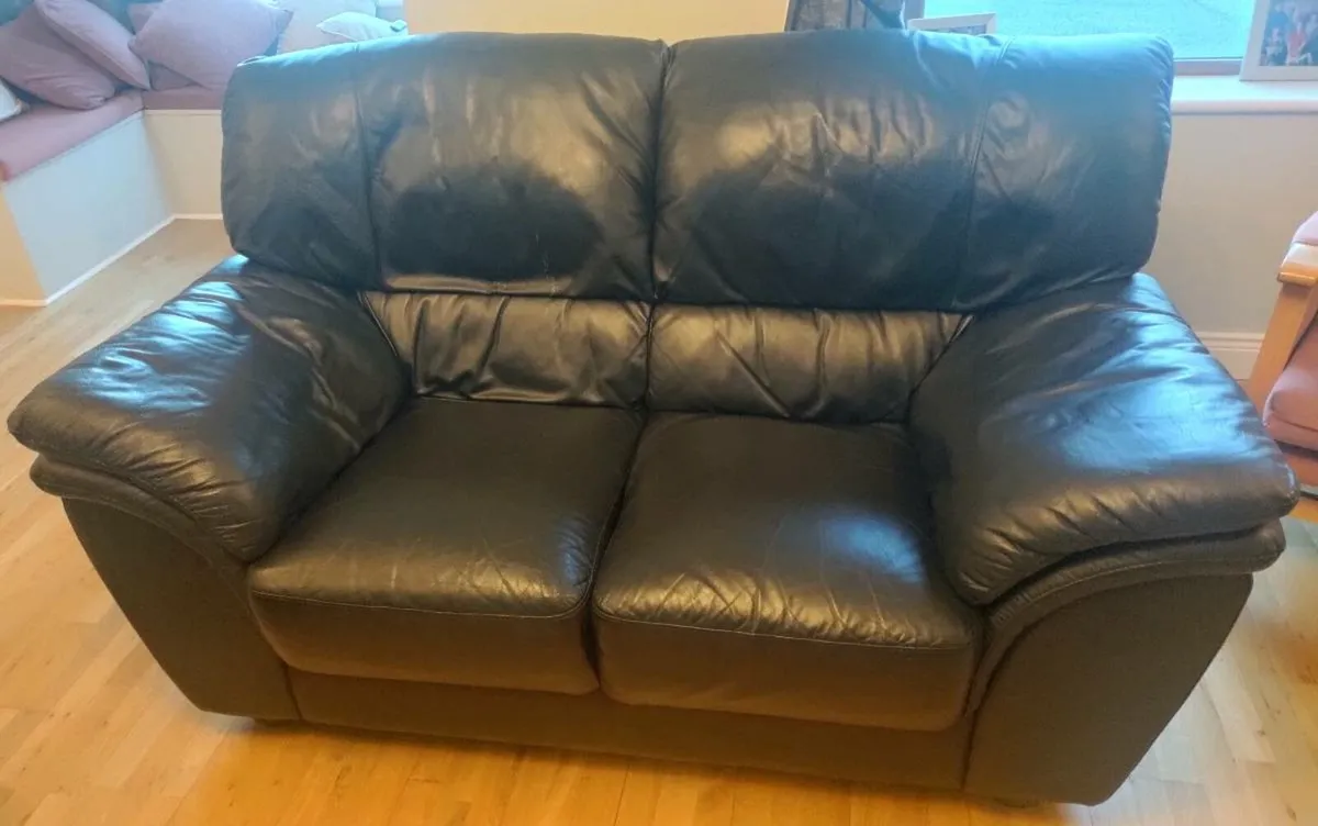 Leather 3+2 Seater Couches - Image 3