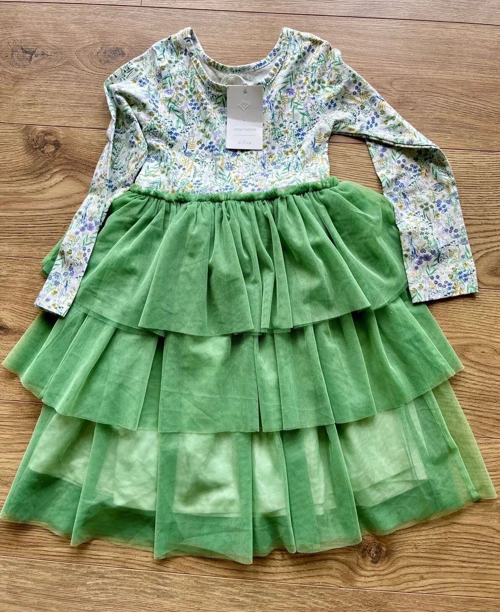 New Leigh Tucker dress 6-7 years - Image 1
