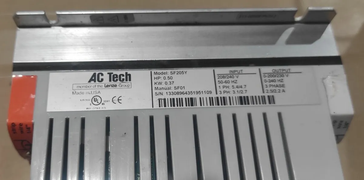 0.37 kW Motor Speed Controller - Image 3