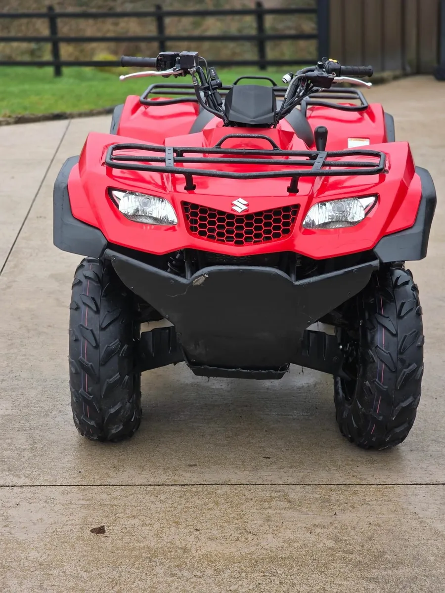 2017 Suzuki kingquad 400 - Image 4