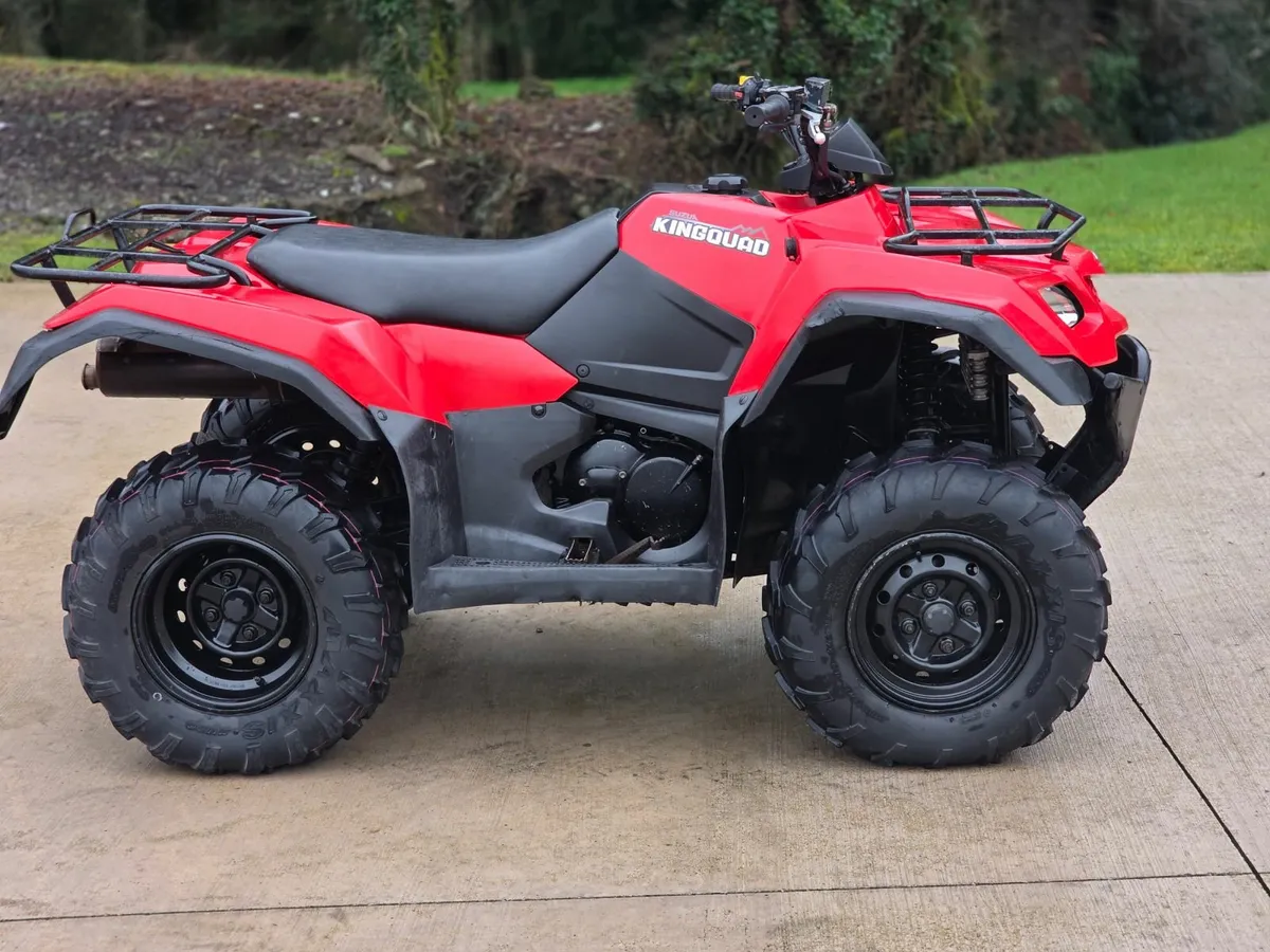 2017 Suzuki kingquad 400 - Image 1