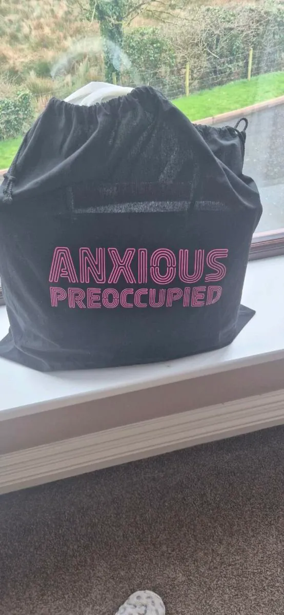 Large Gold Anxious Preoccupied Bag - Image 1