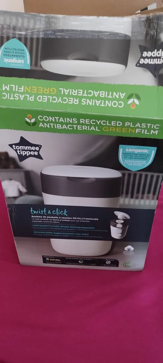 Tommy tippee nappy bin new - Image 2