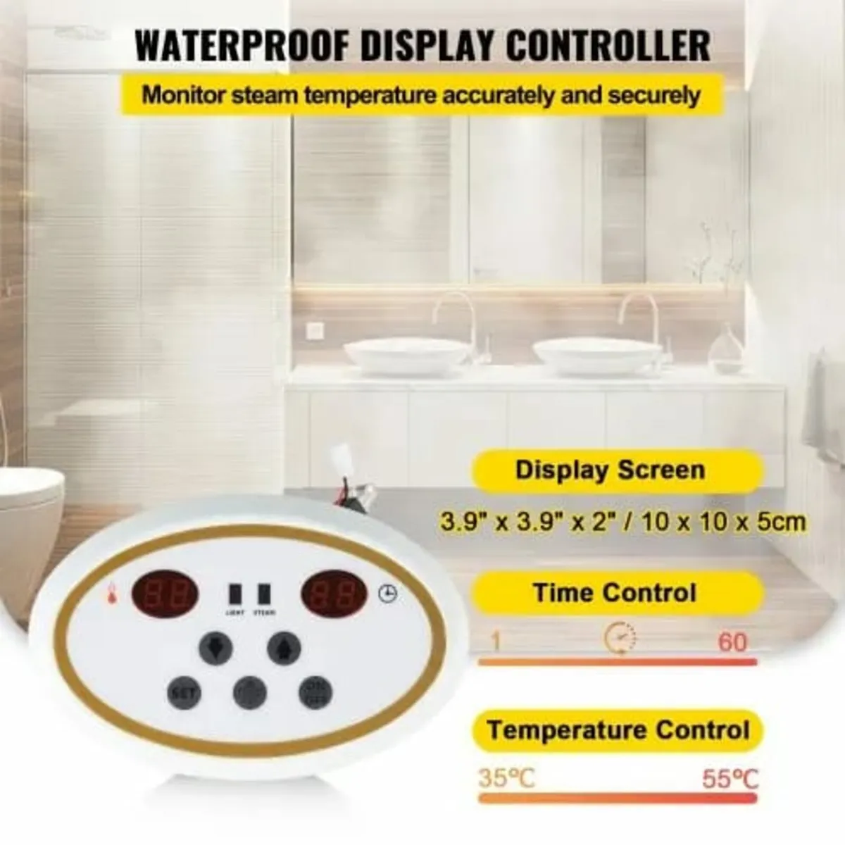 9KW Steam Generator Steam Generator for SPA Room D - Image 2