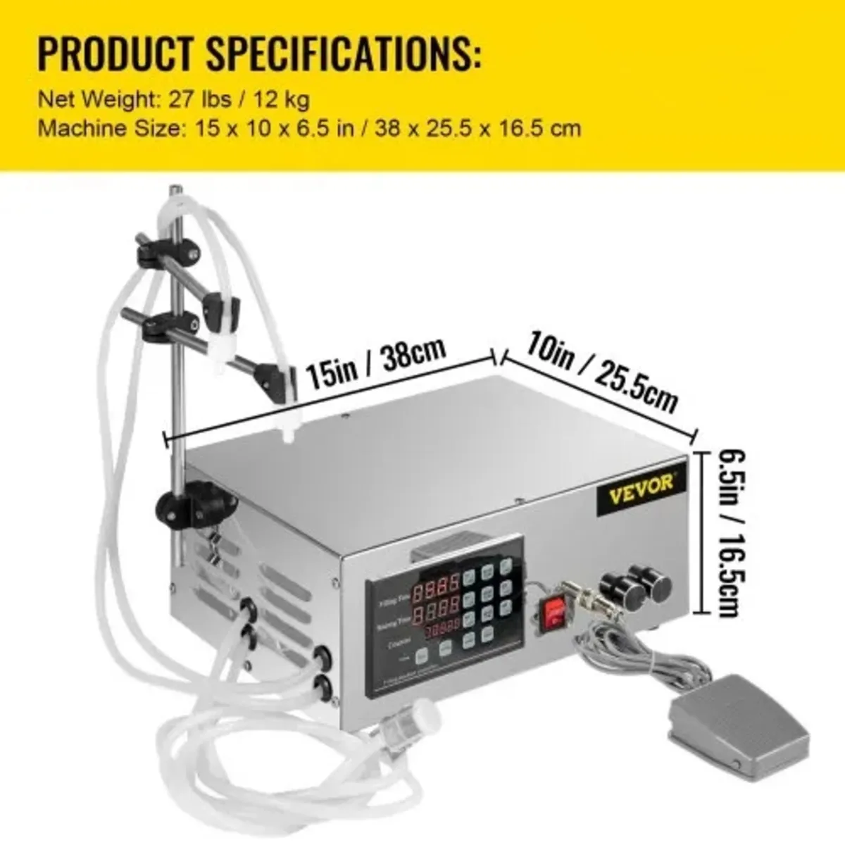 Liquid Filling Machine 5-3500ml Automatic Liquid F - Image 3