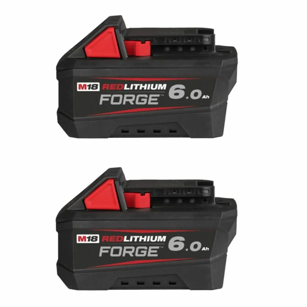 Milwaukee 6Ah Forge Batteries + Fast Charger - Image 1
