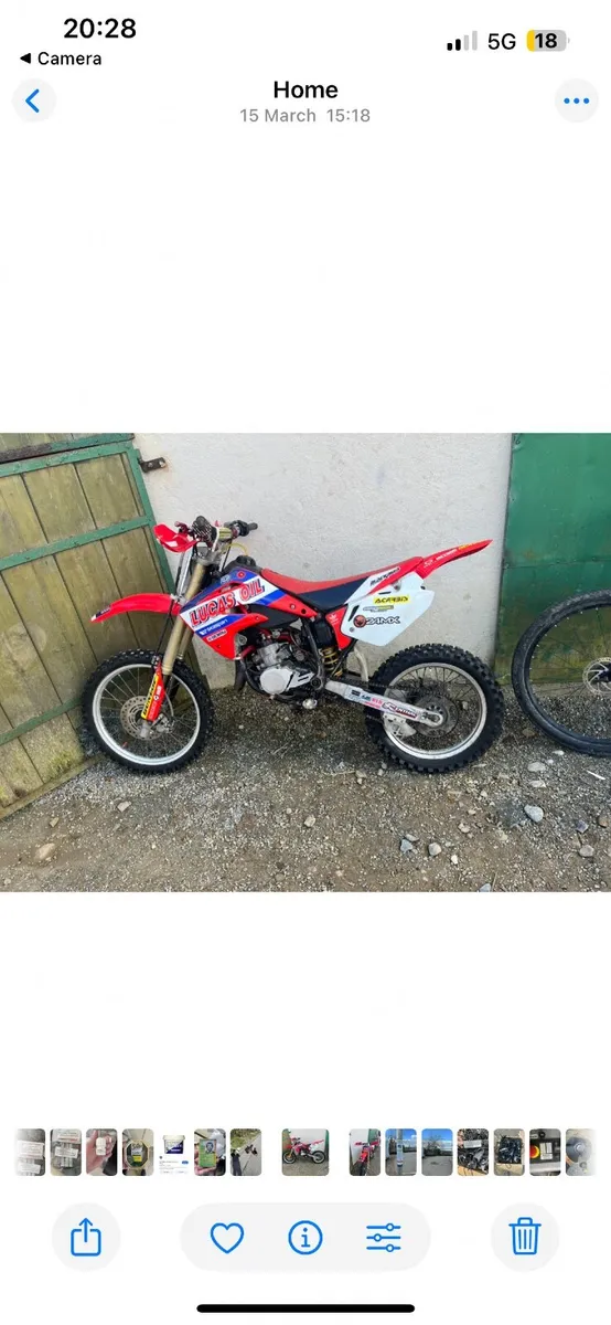 Honda cr 85 dirt bike - Image 1