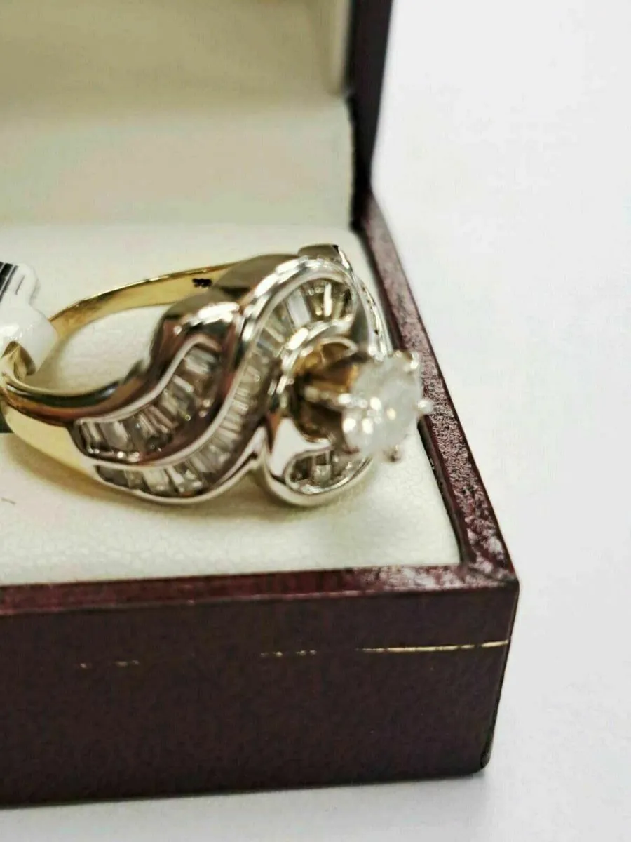 14K Diamond Ring 14CT - Image 2