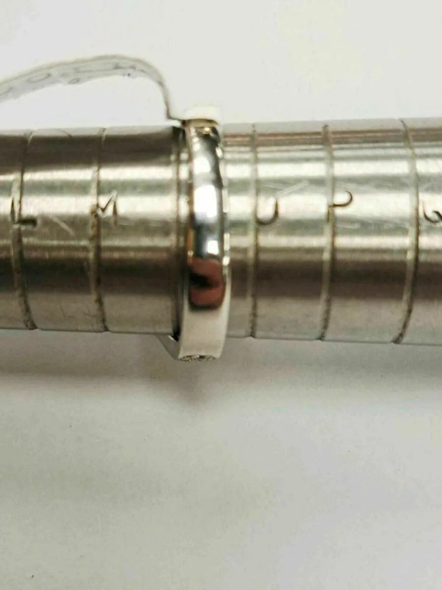 18K White Gold Diamond Shappire 18CT - Image 3