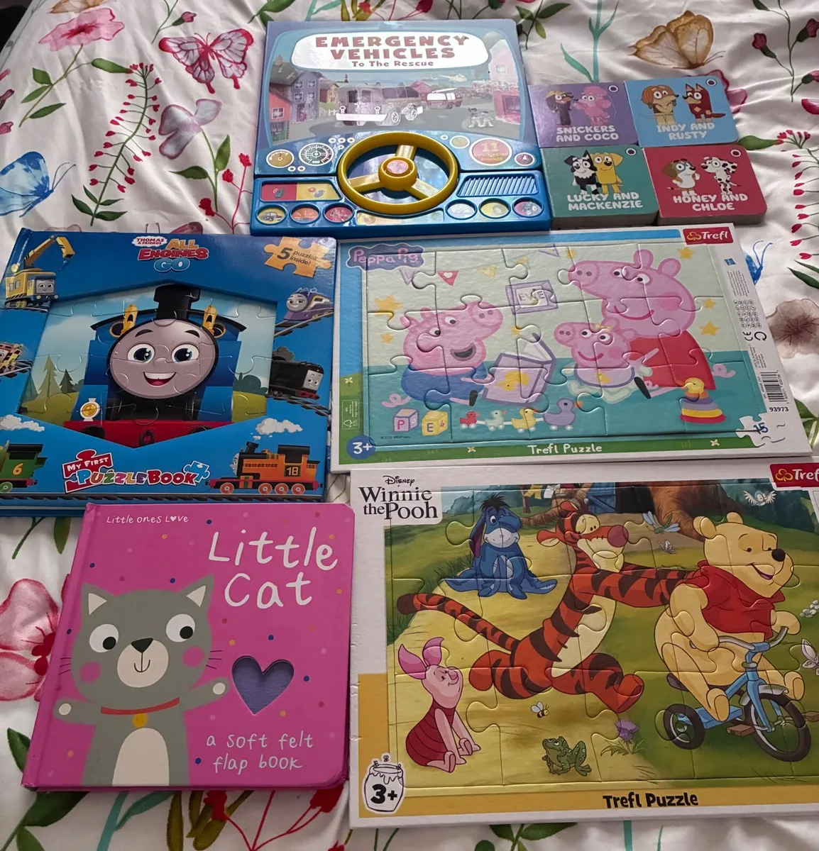 Toy puzzles and books - Image 1