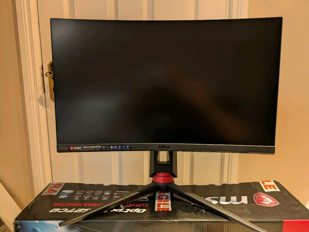 MSI MPG27CQ 27inch 2k Curved Monitor 144Hz - Image 1