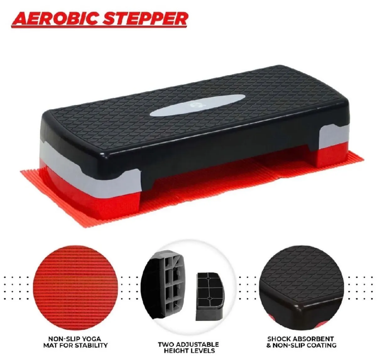 Yoga Gym Stepper & Mat NEW - Image 4