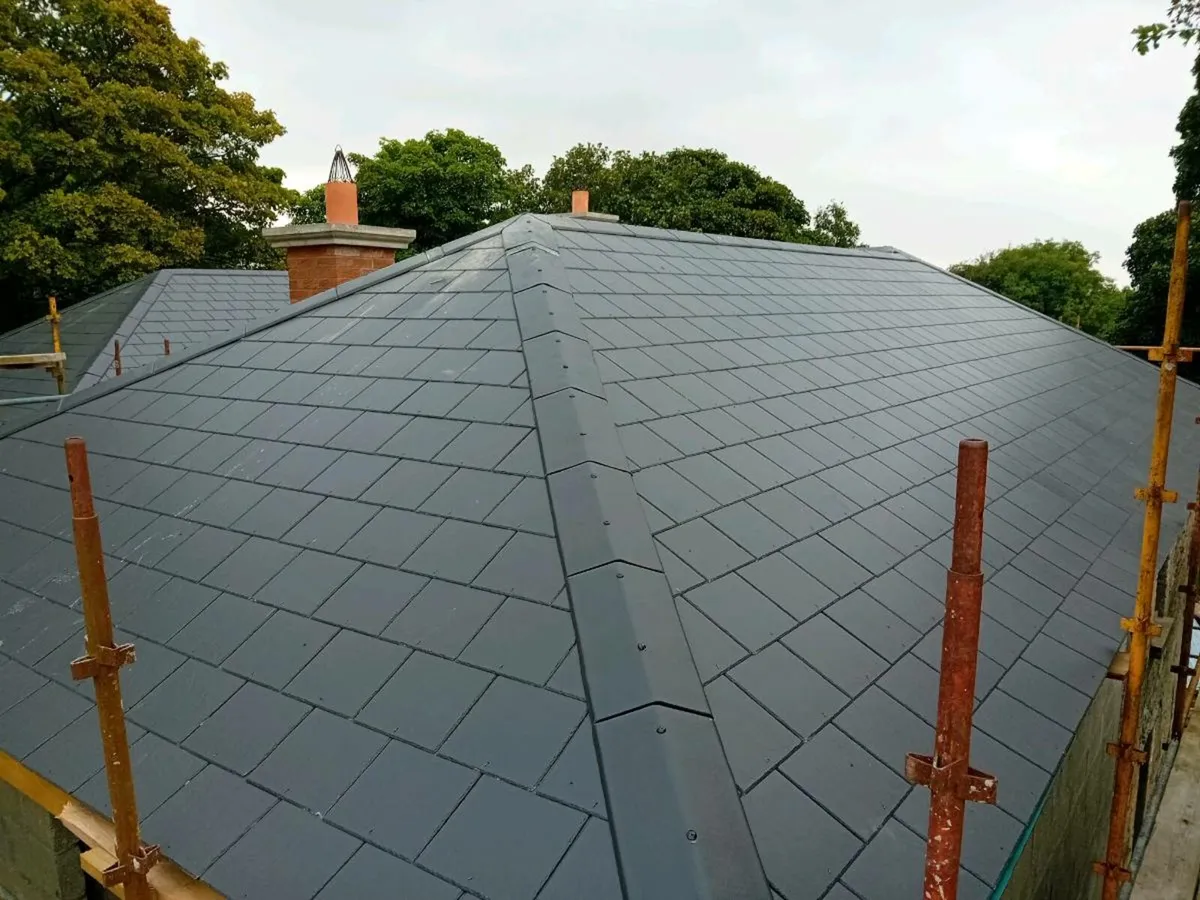 Natural slate and cement fibre  slate  roofers - Image 4