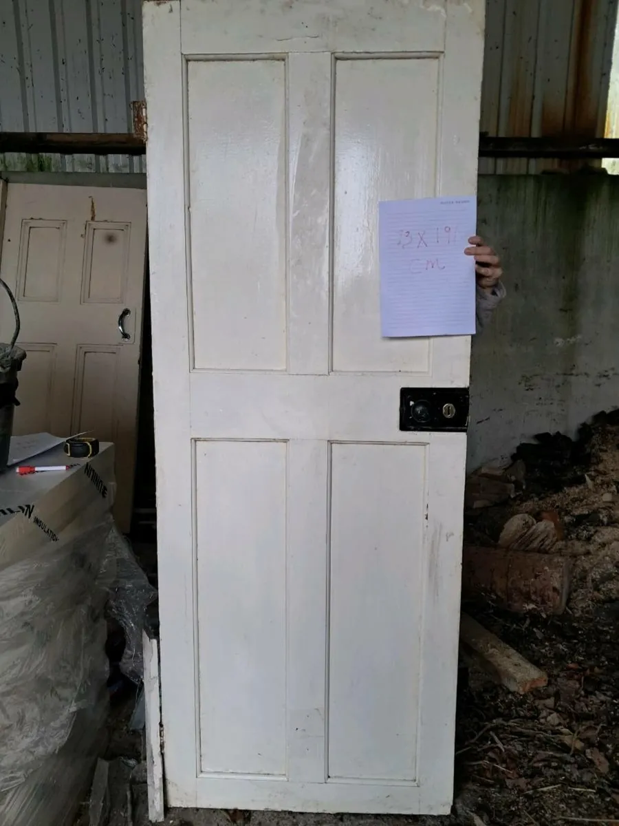3 vintage doors - Image 2