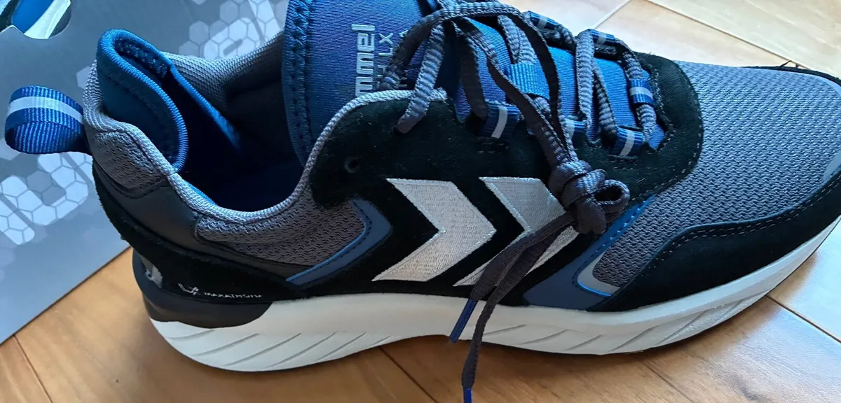 Hummel Marathona LX suede trainers - Image 2