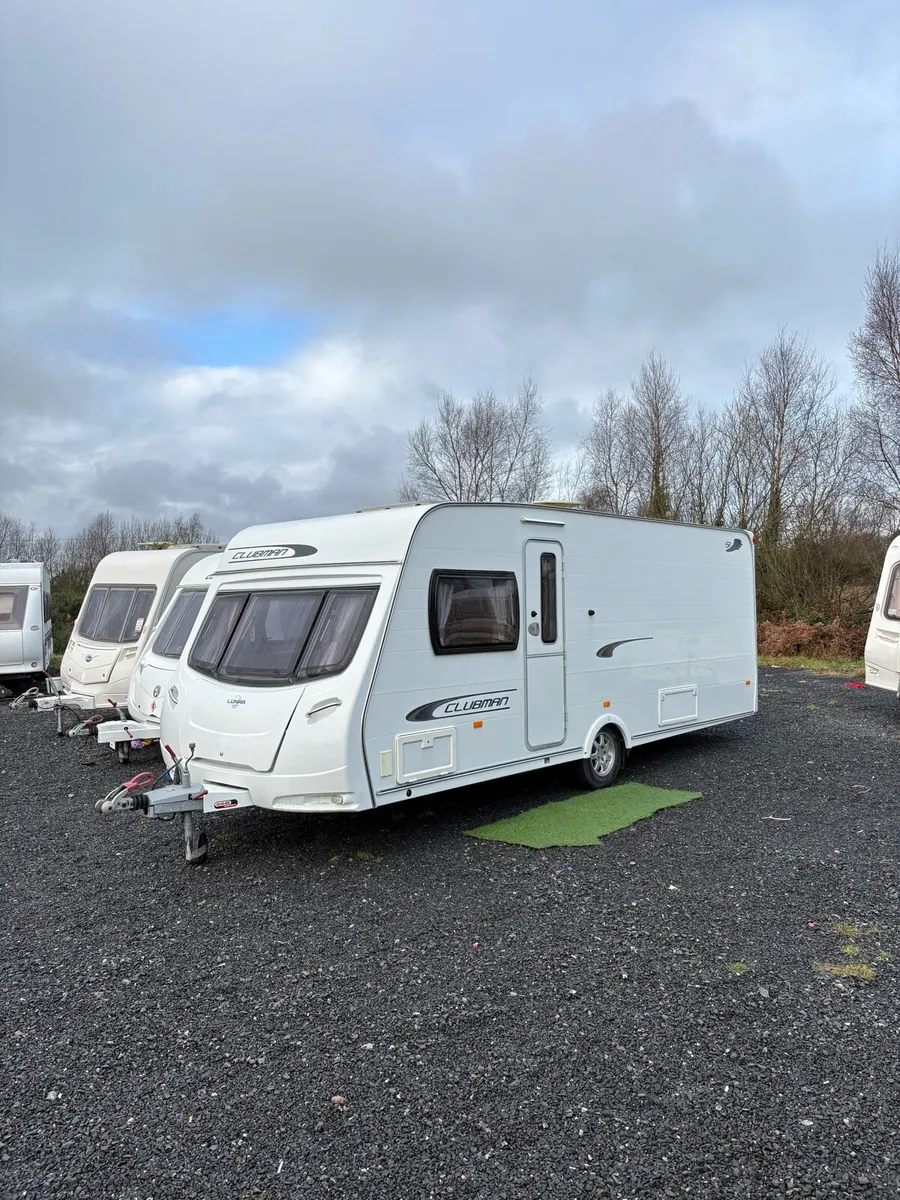 2012 Lunar Clubman 4 Berth Island Bed Caravan - Image 1