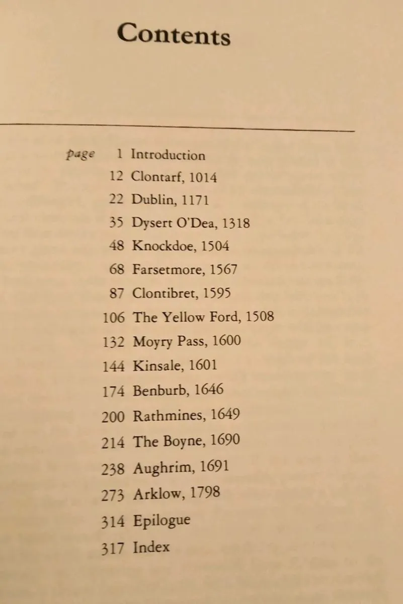 Irish Battles Military History Ireland Book - Image 2