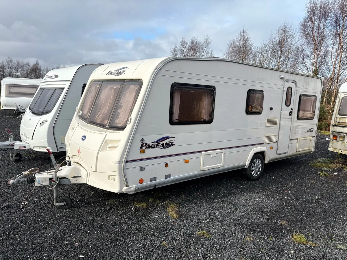 2006 Bailey Pageant 4 Berth Fixed Bed Caravan - Image 1