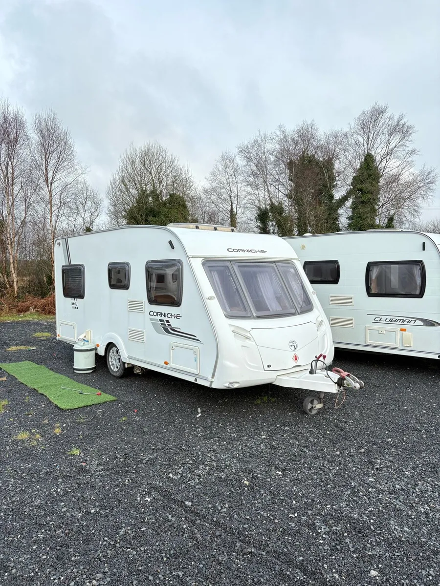 2011 Swift Corniche 4 Berth Fixed Bed Caravan - Image 1