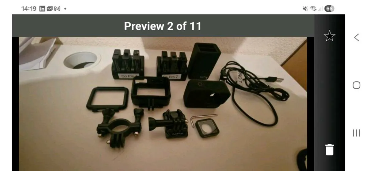 Go pro 7 underwater  set up - Image 2
