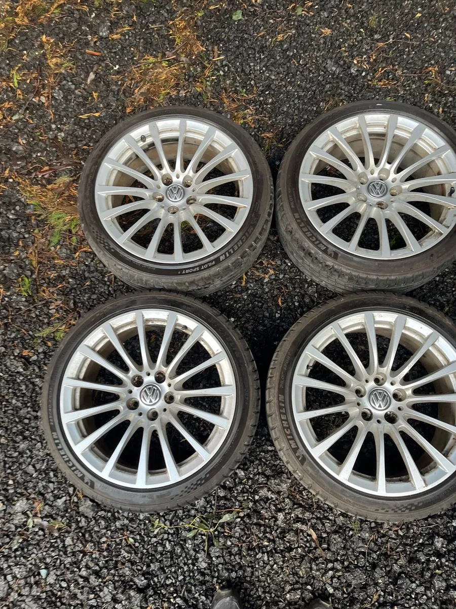 18’ Genuine VW Golf Caddy  5x112 alloy wheels - Image 1