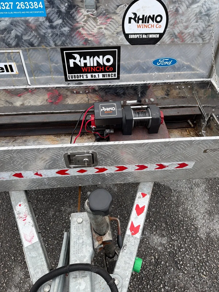 2024 Woodford  14 x6”2 ft car transporter - Image 3