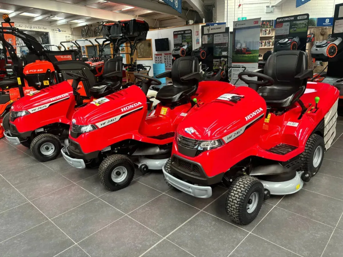 Honda Ride-On Lawnmowers – In Stock & Ready to Go - Image 1