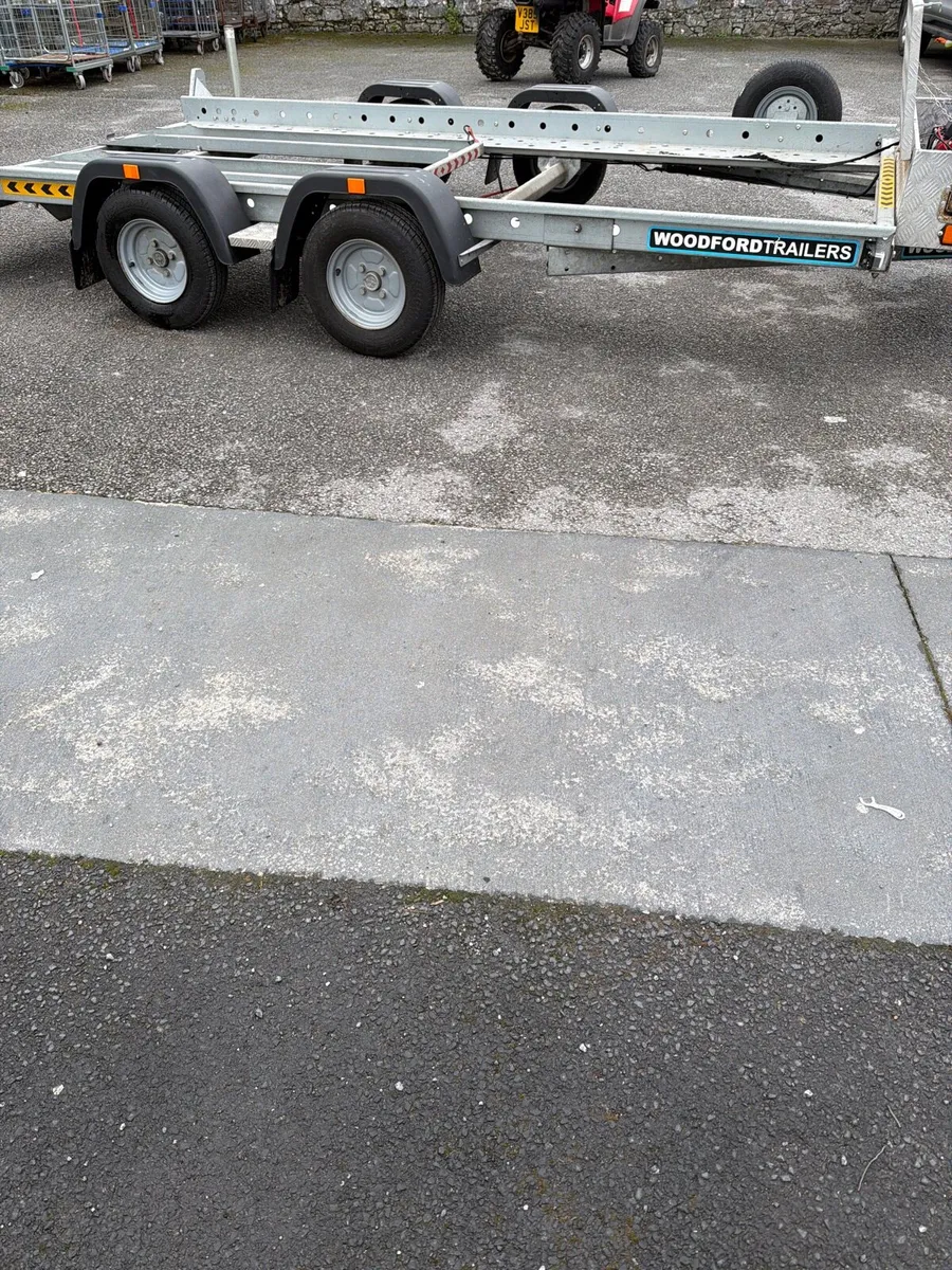 2024 Woodford  14 x6”2 ft car transporter - Image 4