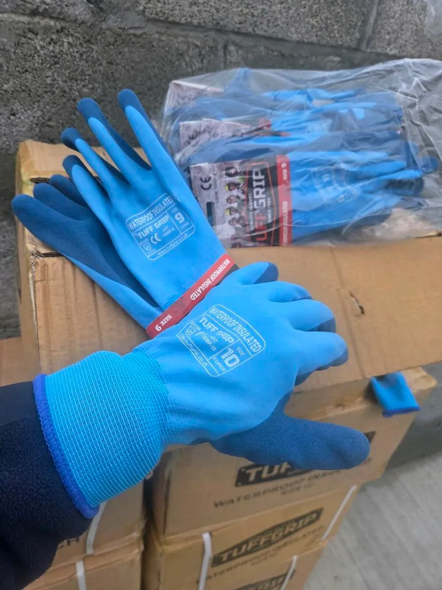 Waterproof Builders Gloves 9L 10xl - Image 4