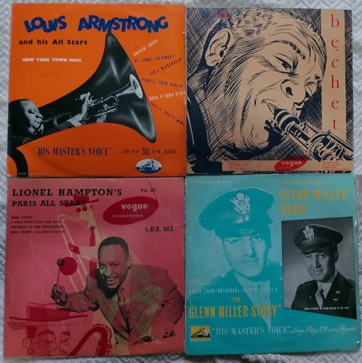 VINYL RECORDS LPs 78s singles 50s JAZZ SWING POP - Image 1