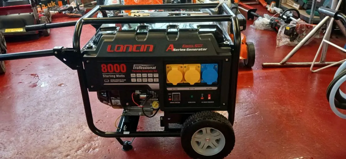 8KVA LONCIN GENERATORS - Image 1